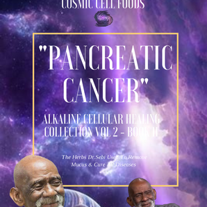 "PANCREATIC CANCER" Alkaline Cellular Healing Collection Vol 2 - BOOK  11