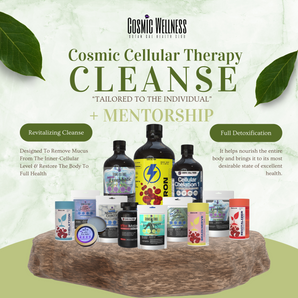 Cosmic Cellular Therapy Cleanse + Mentorship "1 MONTH"