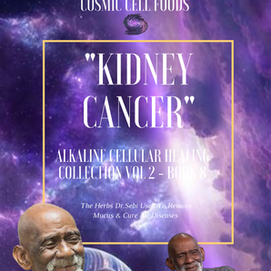 "KIDNEY CANCER" Alkaline Cellular Healing Collection Vol 2 - BOOK  8