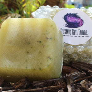 Dr.Sebi's Green Food Plus "Coconut Seamoss Soaps" - Revitalizes & Nourishes the Entire Body - LYE FREE - The Cosmic Chef