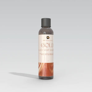 GOLD (SEAMOSS BLACK SOAP SHAMPOO) - PURPLE SEAMOSS & COCONUT HAIR SHAMPOO - CHONDRUS CRISPUS - 92 MINERALS