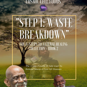 [HOLIDAY SPECIAL] "STEP 1: WASTE BREAKDOWN" The 3-Steps To Healing Book Collection - BOOK 2 - The Cosmic Chef