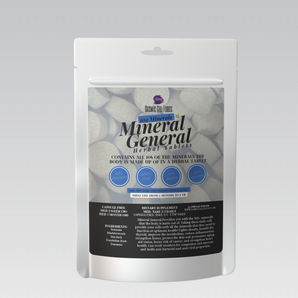 Mineral General Herbal Tablets - 102+ Minerals - (Contains Honduran Seamoss)