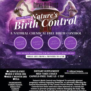 NATURES BIRTH CONTROL - A Natural Chemical-FREE Birth Control - The Cosmic Chef