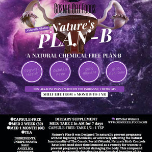 NATURES PLAN B - "A CHEMICAL FREE PLAN-B" - The Cosmic Chef